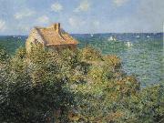 Claude Monet The Fisherman s House at Varengeville France oil painting artist